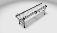 311.12 - Schrägrollenförderer Rolle zu Rolle, Antrieb unter der Bahn